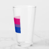 Bisexual Pride Flag Glas (Links)