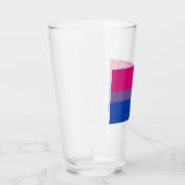 Bisexual Pride Flag Glas (Rechts)
