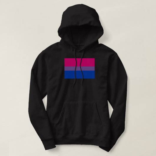 Bisexual Pride Flag Hoodie (Design vorne)