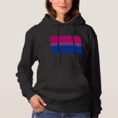 Bisexual Pride Flag Hoodie (Vorderseite)