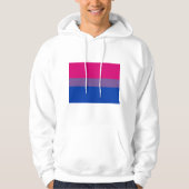 Bisexual Pride Flag Hoodie (Vorderseite)