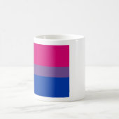 Bisexual Pride Flag Kaffeetasse (Mittel)