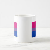 Bisexual Pride Flag Kaffeetasse (Mittel)