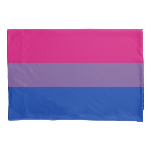 Bisexual Pride Flag Kissenbezug (Vorderseite)