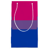 Bisexual Pride Flag Kleine Geschenktüte (Vorderseite)