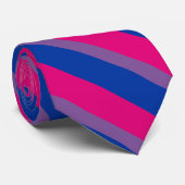 Bisexual Pride Flag Krawatte (Gerollt)