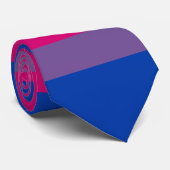 Bisexual Pride Flag Krawatte (Gerollt)