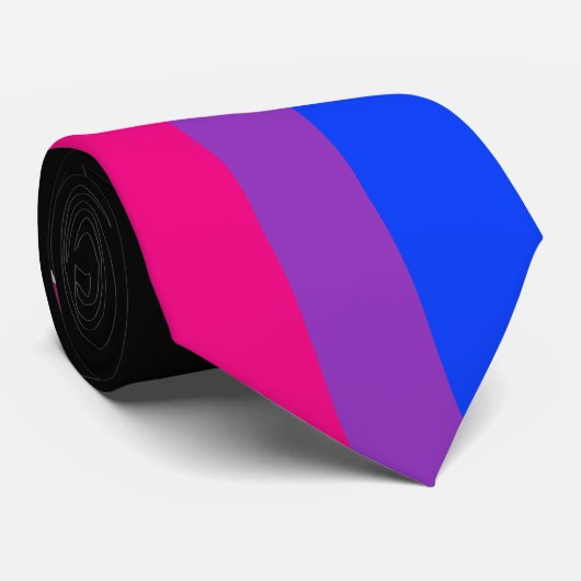 Bisexual Pride Flag Krawatte (Gerollt)