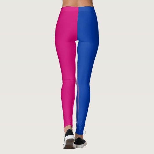 Bisexual Pride Flag Leggings (Rückseite)