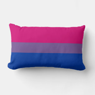 Bisexual Pride Flag Lendenkissen