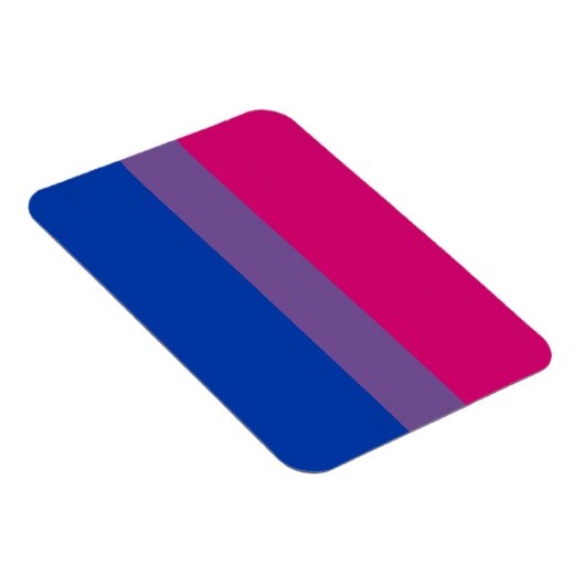 Bisexual Pride Flag Magnet (Rechte Seite)