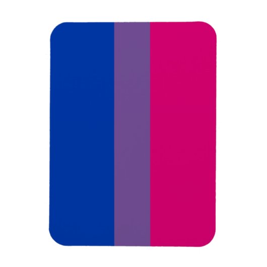 Bisexual Pride Flag Magnet (Vertikal)