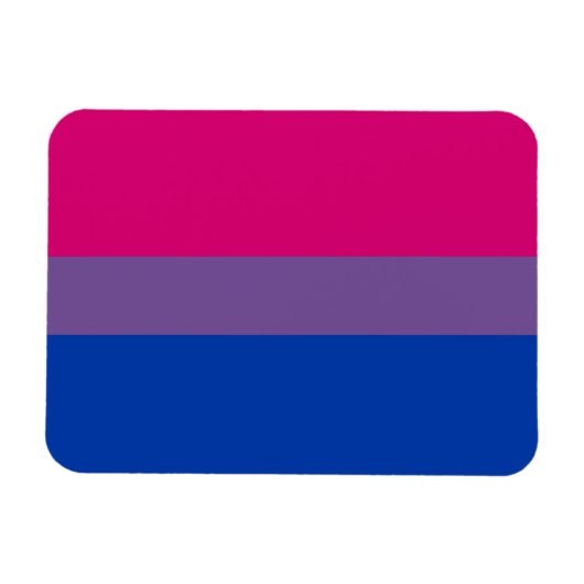 Bisexual Pride Flag Magnet (Horizontal)