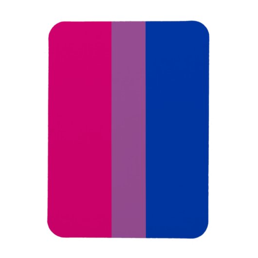 Bisexual Pride Flag Magnet (Vertikal)