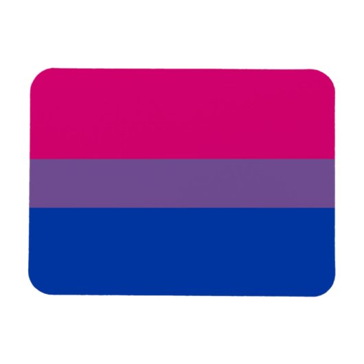Bisexual Pride Flag Magnet (Horizontal)