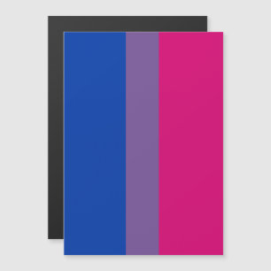 Bisexual Pride Flag Magneteinladung