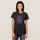 Bisexual Pride Flag Mixtape Men Women Gay Lesbian  T-Shirt (Vorne ganz)