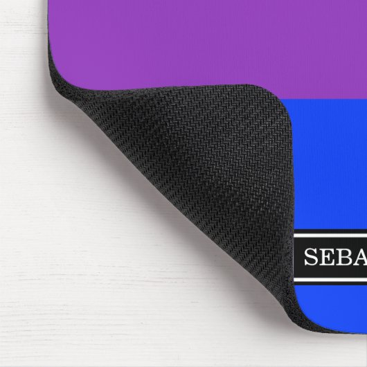 Bisexual Pride Flag Mousepad (Ecke)