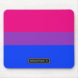 Bisexual Pride Flag Mousepad