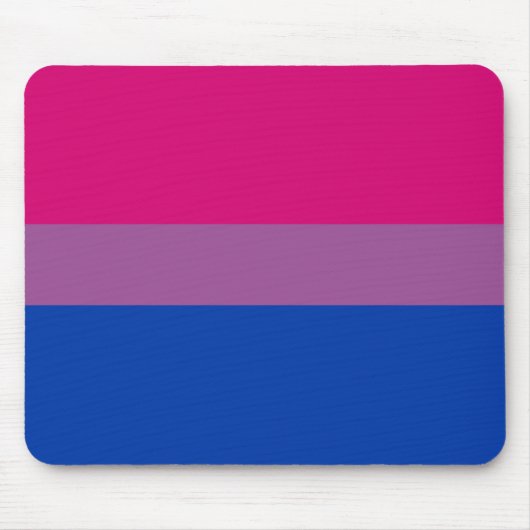 Bisexual Pride Flag Mousepad (Vorne)