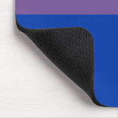 Bisexual Pride Flag Mousepad (Ecke)