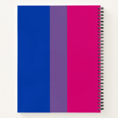 Bisexual Pride Flag Notizblock (Rückseite)