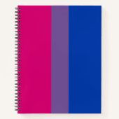 Bisexual Pride Flag Notizblock (Vorderseite)