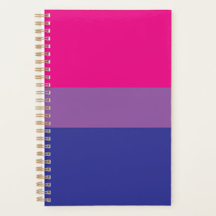 Bisexual Pride Flag Planer