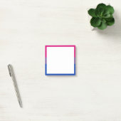 Bisexual Pride Flag Post-it Klebezettel (Büro)