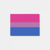 Bisexual Pride Flag Post-it Klebezettel (Vorderseite)