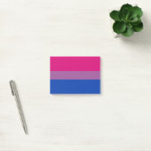 Bisexual Pride Flag Post-it Klebezettel (Büro)