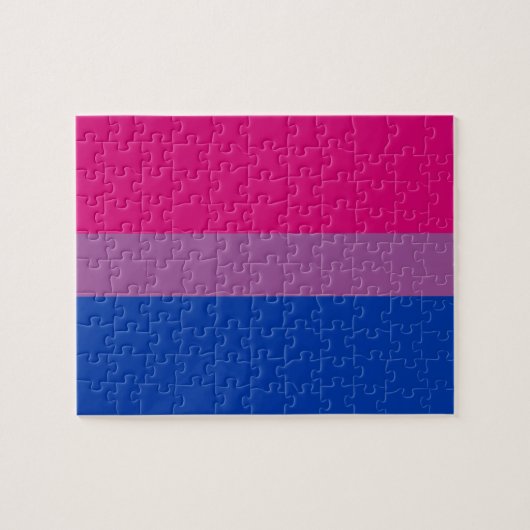 Bisexual Pride Flag Puzzle (Horizontal)