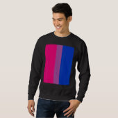 Bisexual Pride Flag Rotated  For Bi People Who Lik Sweatshirt (Vorne ganz)