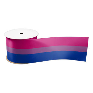Bisexual Pride Flag Satinband