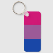 Bisexual Pride Flag Schlüsselanhänger (Vorderseite)