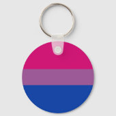 Bisexual Pride Flag Schlüsselanhänger (Vorderseite)