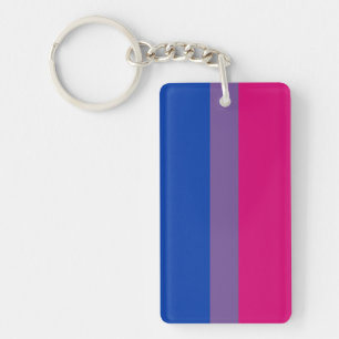 Bisexual Pride Flag Schlüsselanhänger