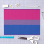 Bisexual Pride Flag Seidenpapier (Handwerk)