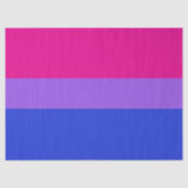 Bisexual Pride Flag Seidenpapier (Vorderseite)