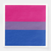 Bisexual Pride Flag Serviette (Vorderseite)