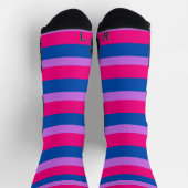 Bisexual PRIDE Flag Socken (Oben)