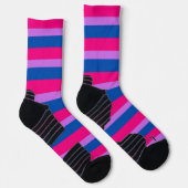 Bisexual PRIDE Flag Socken (Rechts)