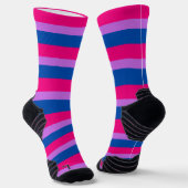 Bisexual PRIDE Flag Socken (Gewinkelt)