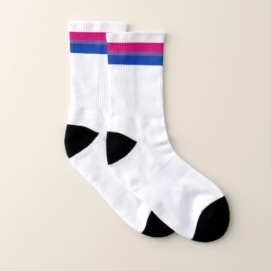 Bisexual Pride Flag Socken (Paar)