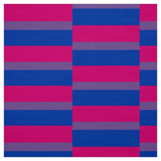 Bisexual Pride Flag Stoff (Muster)