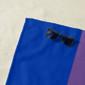 Bisexual Pride Flag Strandtuch (Beispiel)