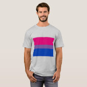 Bisexual Pride Flag T-Shirt (Vorne ganz)