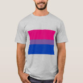 Bisexual Pride Flag T-Shirt (Vorderseite)