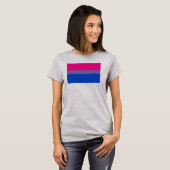 Bisexual Pride Flag T-Shirt (Vorne ganz)