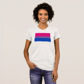 Bisexual Pride Flag T-Shirt (Vorne ganz)